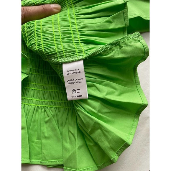 Ramy Brook Yolanda Blouse in Green Size S - Picture 8 of 11